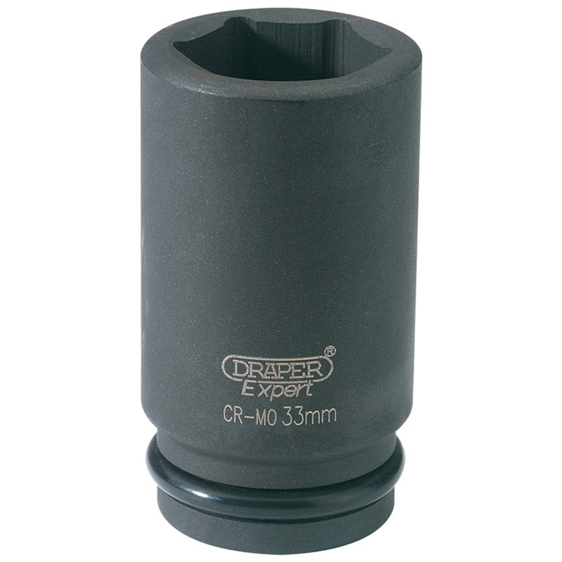 Draper HI-TORQ® ; 6 Point Deep Impact Socket, 3/4" Sq. Dr., 33mm DRA-11899