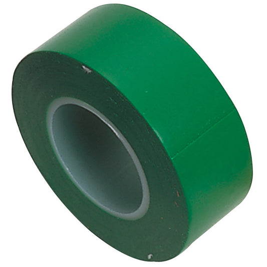 Draper Insulation Tape to BSEN60454/Type2, 10m x 19mm, Green (Pack of 8) DRA-11914
