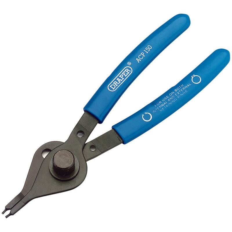 Draper Straight Nose Reversible Circlip Pliers DRA-11929