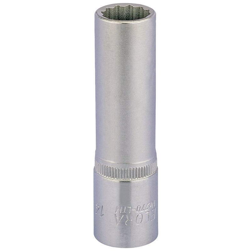 Elora Deep Bi-Hexagon Socket, 1/2" Sq. Dr., 14mm DRA-11934