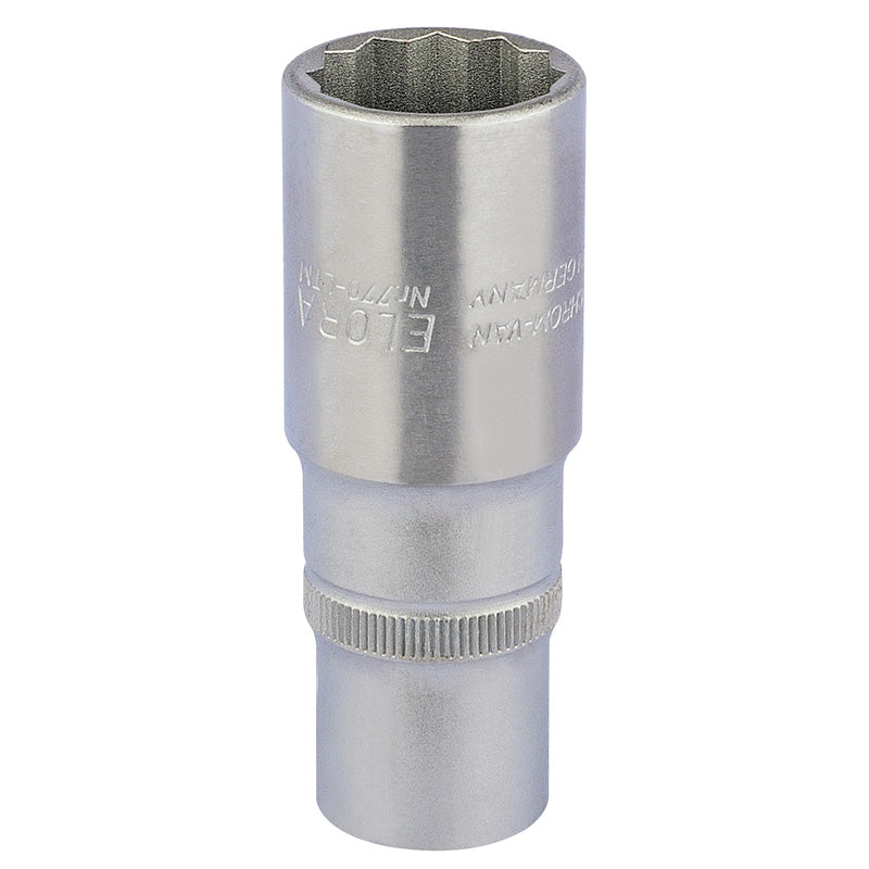 Elora Deep Bi-Hexagon Socket, 1/2" Sq. Dr., 22mm DRA-11936