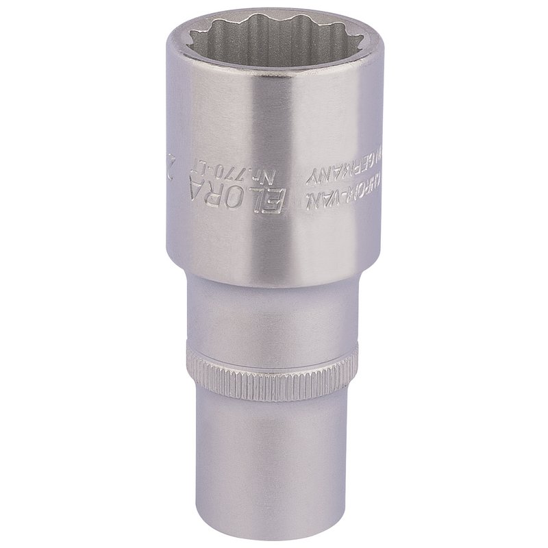 Elora Deep Bi-Hexagon Socket, 1/2" Sq. Dr., 24mm DRA-11937