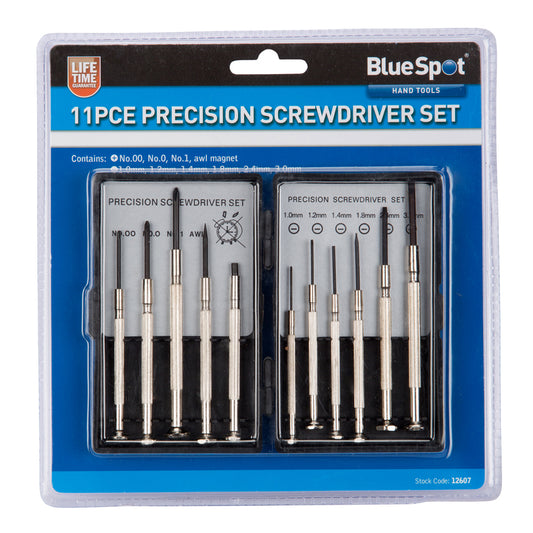 BlueSpot 11 PCE Precision Screwdriver Set 12607