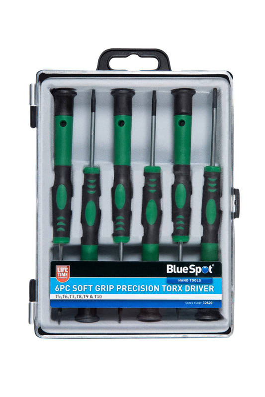 BlueSpot 6 PCE Precision Torx Screwdriver Set 12620
