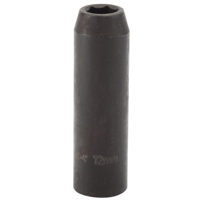 Draper Deep Impact Socket, 1/2" Sq. Dr., 12mm DRA-12739