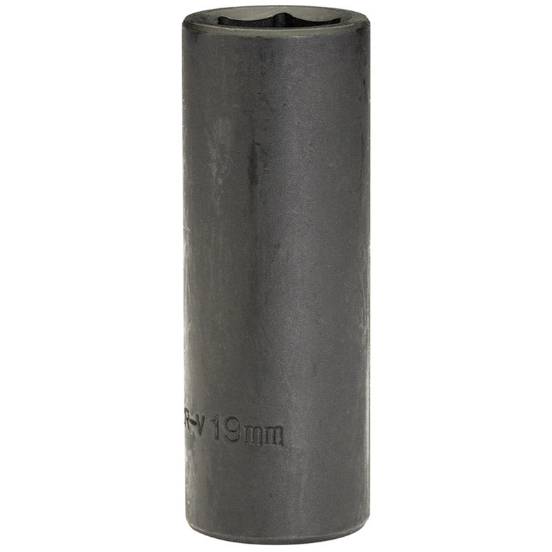 Draper Deep Impact Socket, 1/2" Sq. Dr., 19mm DRA-12744