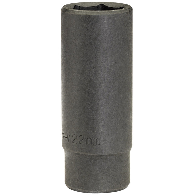 Draper Deep Impact Socket, 1/2" Sq. Dr., 22mm DRA-12745