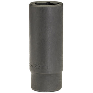 Draper Deep Impact Socket, 1/2" Sq. Dr., 22mm DRA-12745