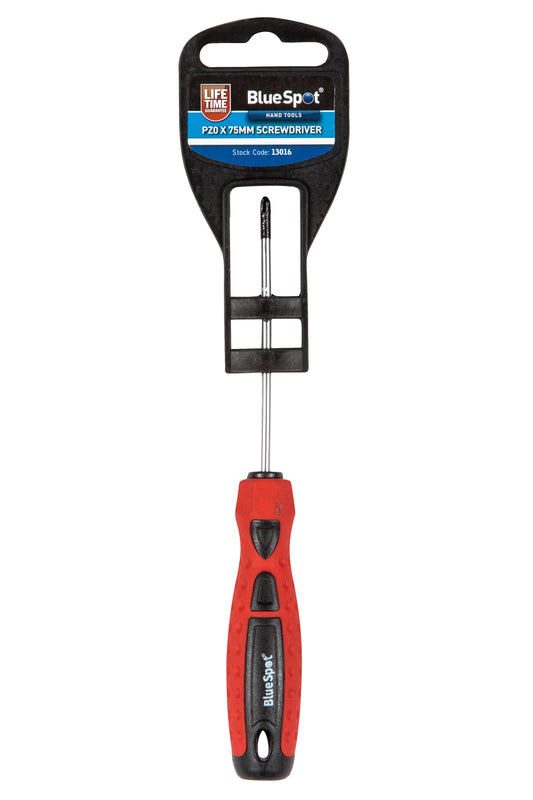 BlueSpot PZ 0 x 75mm Screwdriver 13016
