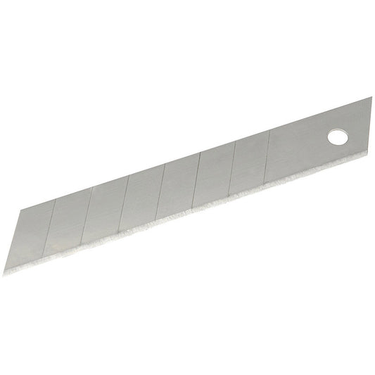 Draper Spare Segmented Retractable Knife Blades, 18mm (Pack of 10) DRA-13094