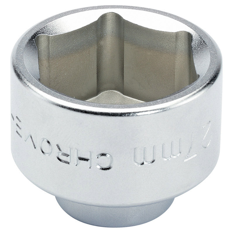 Draper Oil Filter Cap Socket, 3/8" Sq. Dr., 27mm DRA-13425