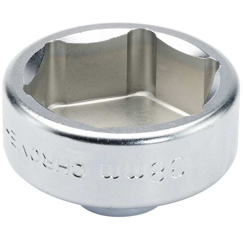 Draper Oil Filter Cap Socket, 3/8" Sq. Dr., 38mm DRA-13450