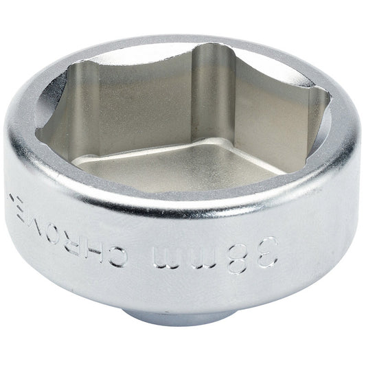 Draper Oil Filter Cap Socket, 3/8" Sq. Dr., 38mm DRA-13450