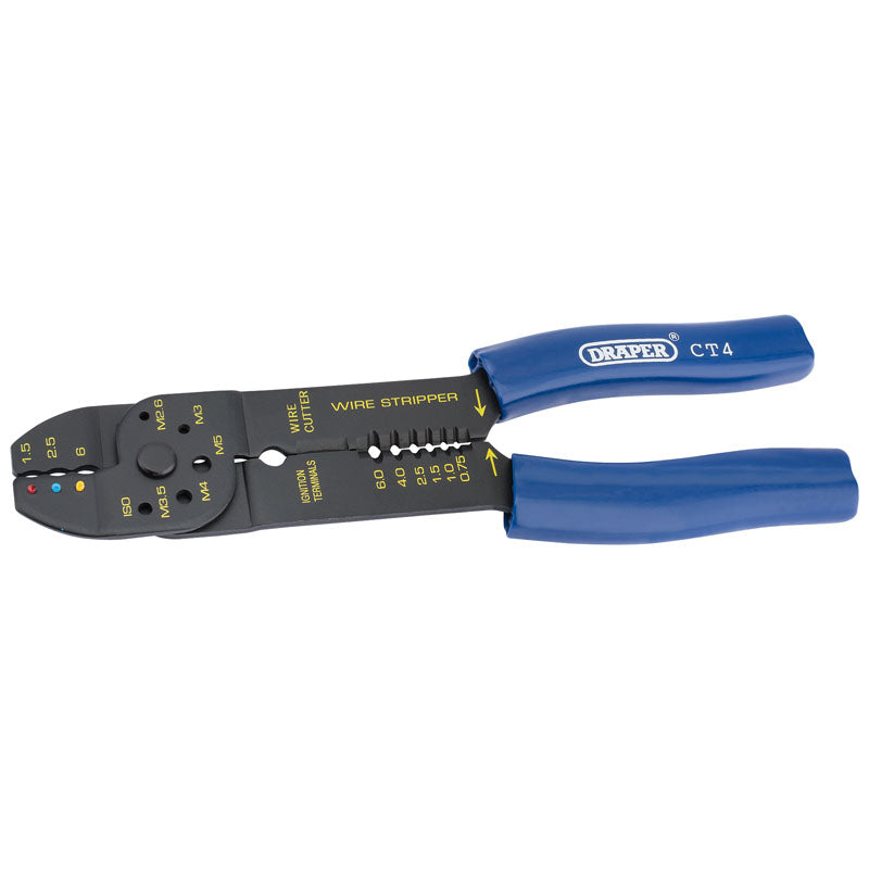 Draper 4 Way Crimping Tool, 215mm DRA-13657