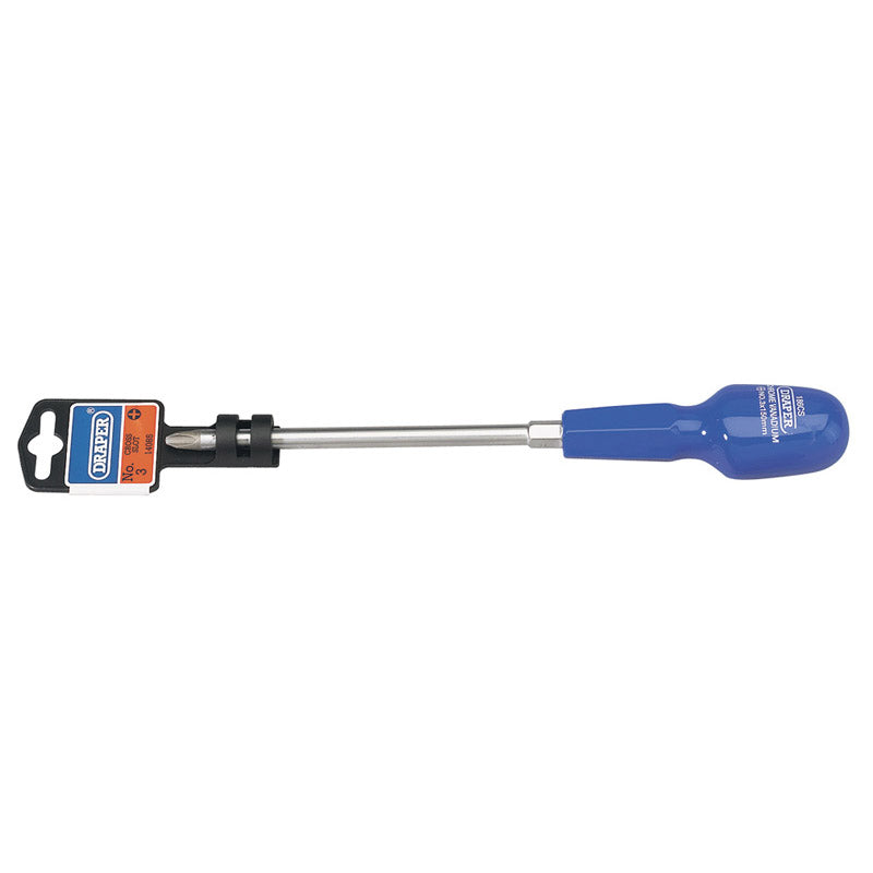 Draper Cross Slot Cabinet Pattern Screwdriver, No.3 x 150mm DRA-14085
