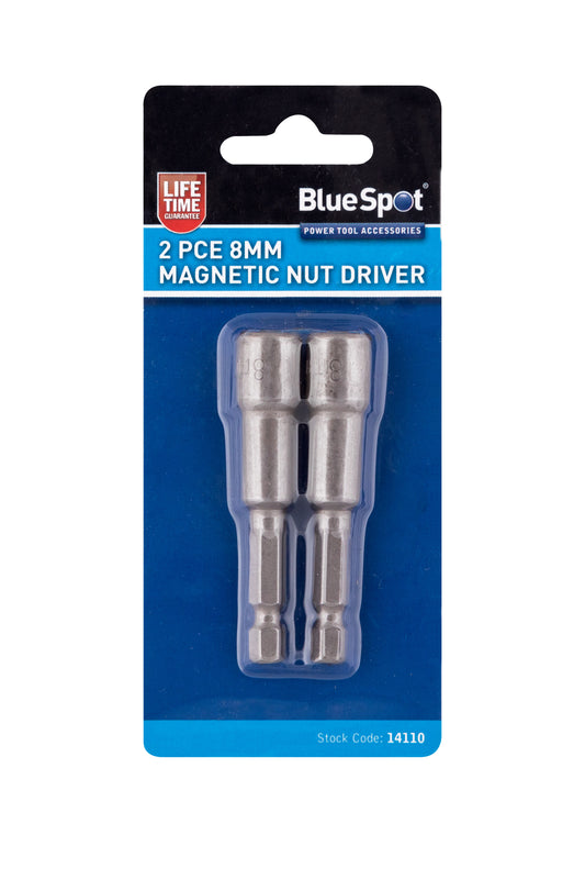 BlueSpot 2 PCE 8mm Magnetic Nut Driver 14110
