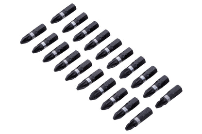 BlueSpot 20 PCE PZ2 Impact Screwdriver Bits 14121