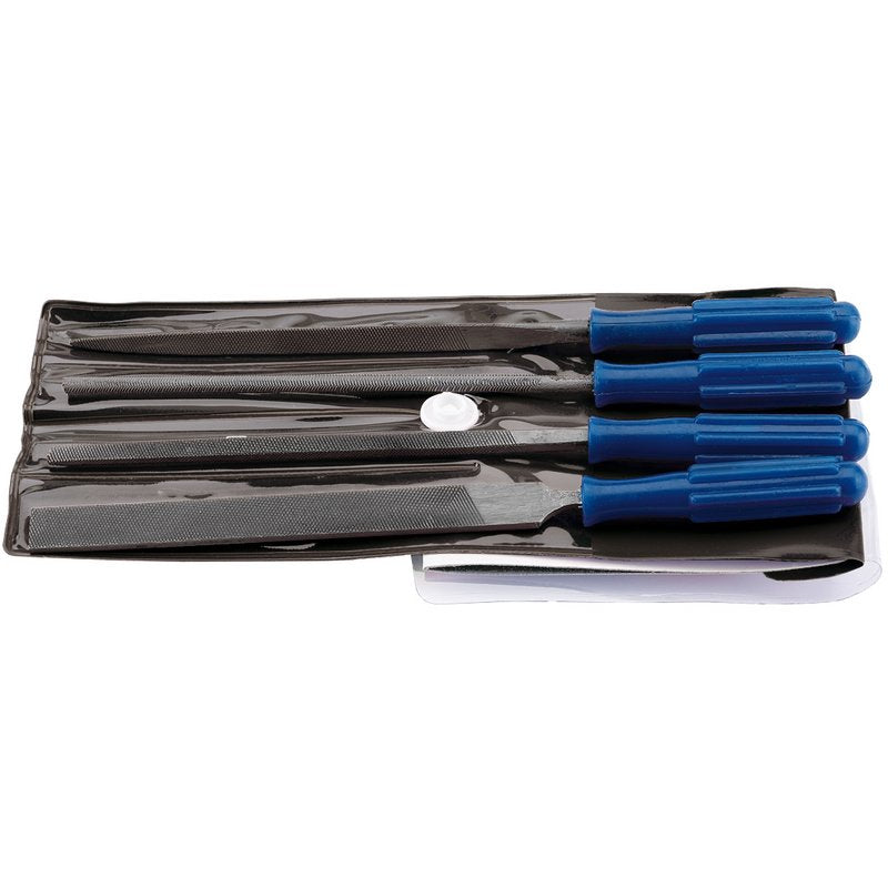 Draper Warding File Set with Handles, 100mm (4 Piece) DRA-14184