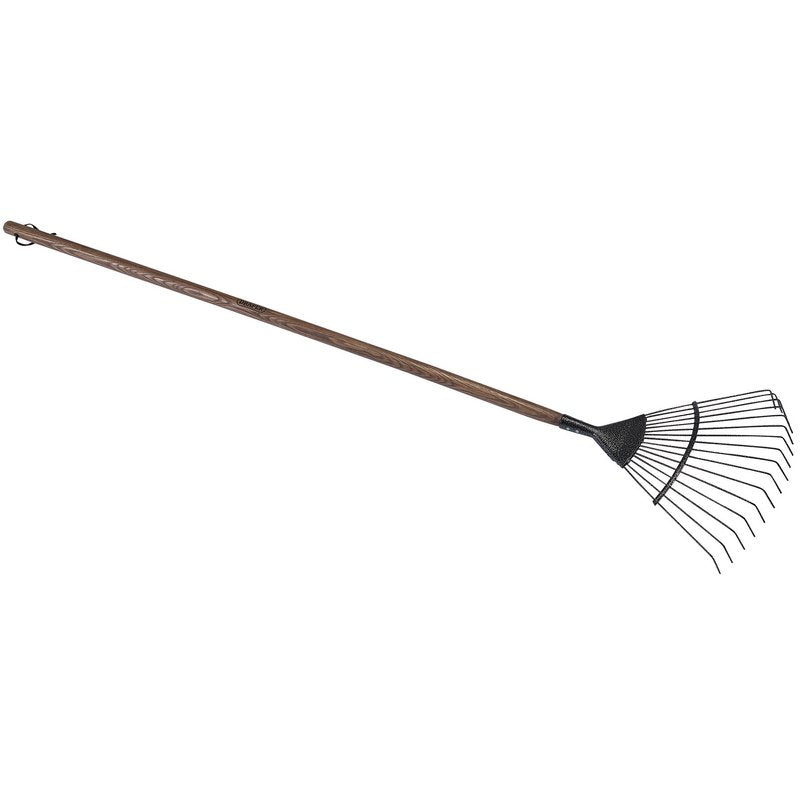 Draper Carbon Steel Lawn Rake with Ash Handle DRA-14311