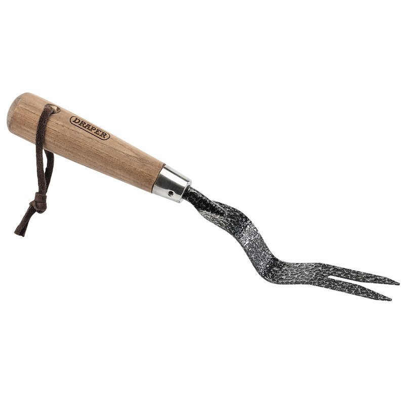 Draper Carbon Steel Heavy Duty Hand Weeder with Ash Handle, 125mm DRA-14315