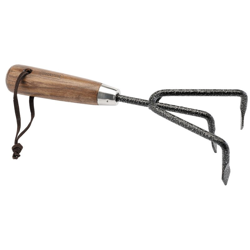 Draper Carbon Steel Heavy Duty Hand Cultivator with Ash Handle DRA-14316