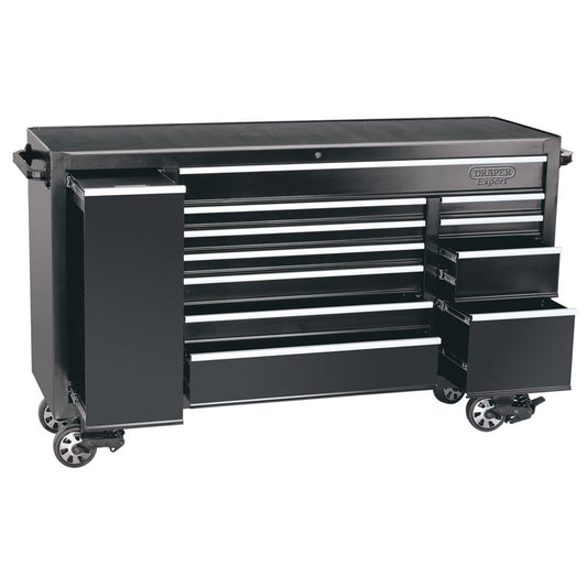 Draper Roller Tool Cabinet, 11 Drawer, 72" DRA-14588