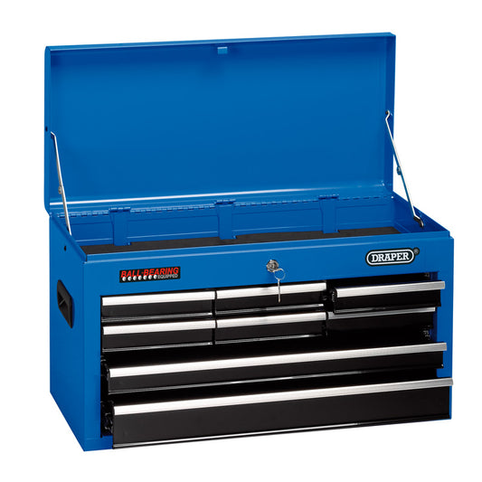 Draper Tool Chest, 8 Drawer, 26", Blue DRA-14898
