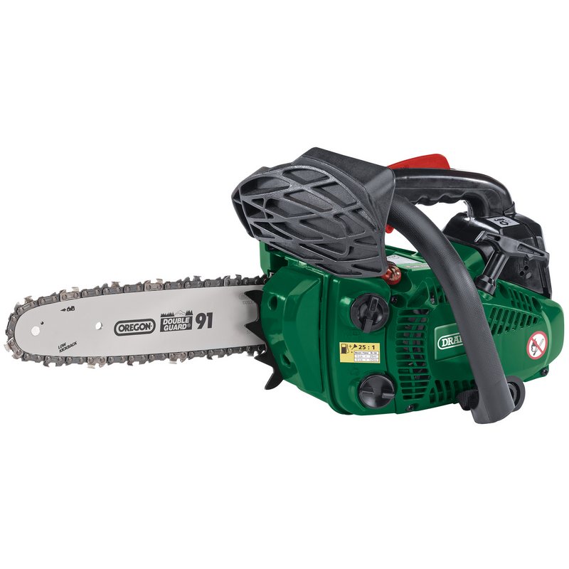 Draper Oregon® ; Petrol Chainsaw with Chain and Bar, 250mm, 25.4cc DRA-15042