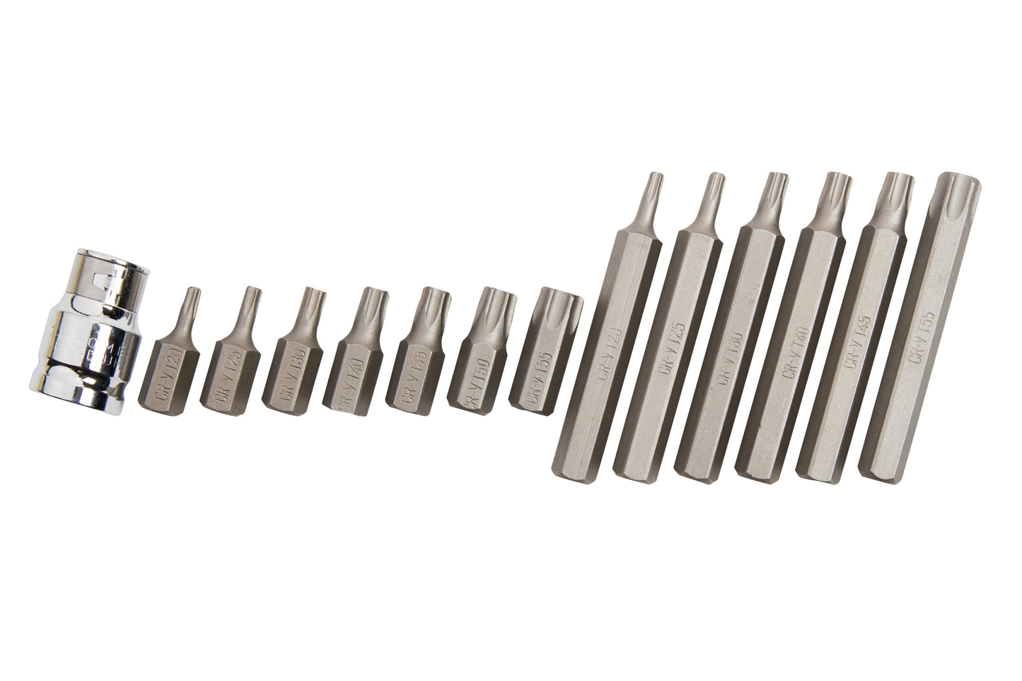 BlueSpot 15 PCE 1/2" Torx Bit Set (T20-T55) 01511