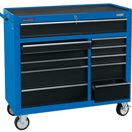 Draper Roller Tool Cabinet, 11 Drawer, 40" DRA-15222