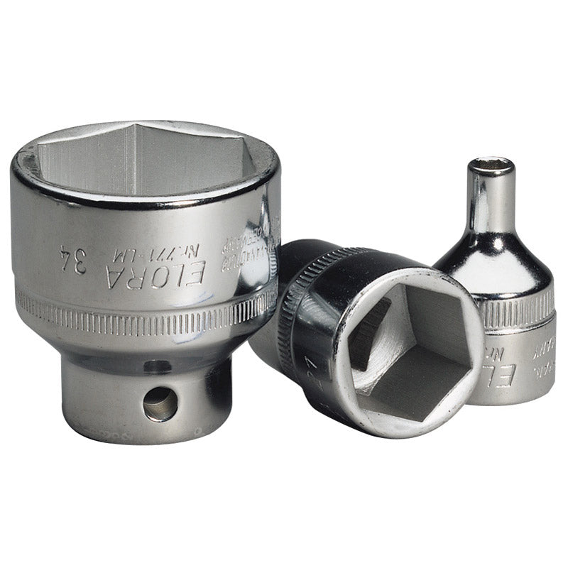 Elora Hexagon Socket, 1/2" Sq. Dr., 5mm DRA-15294