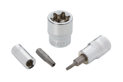 BlueSpot 29 PCE Torx Socket & Bit Set (T10-T55) (E4-E20) 01529