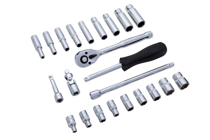 BlueSpot 24 PCE 1/4" Metric Socket Set (4-13mm) 01531