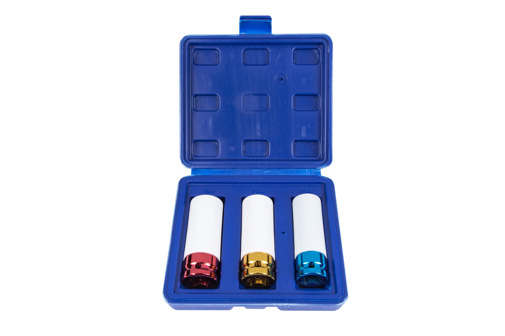 BlueSpot 3 PCE 1/2" Alloy Wheel Impact Sockets (17, 19, 21mm) 01545