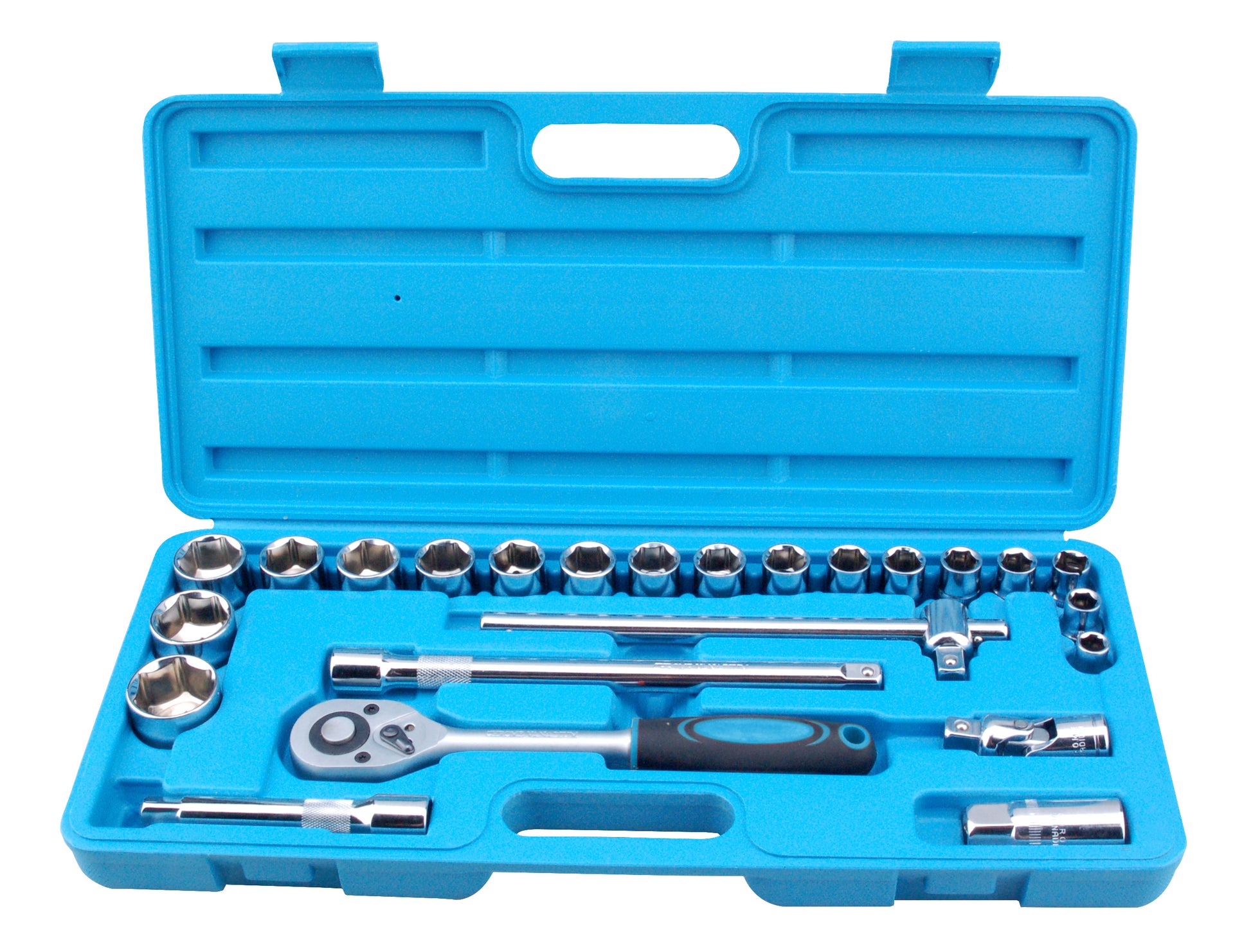 BlueSpot 24 PCE 1/2" Metric Socket Set (10-32mm)  01548
