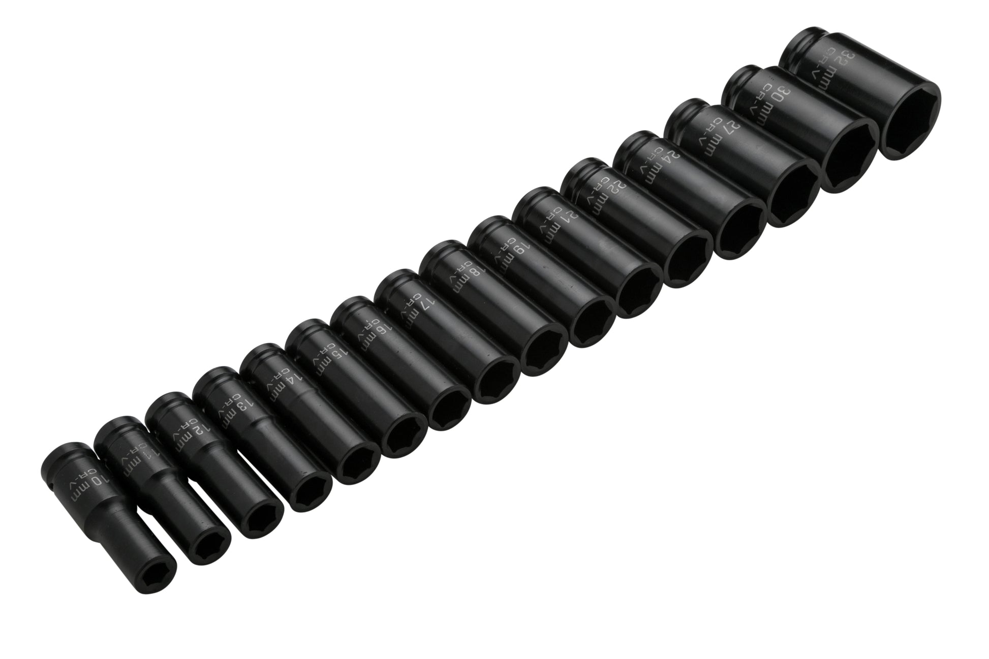 BlueSpot 16 PCE 1/2" Metric Deep Impact Sockets (10-32mm) 01550