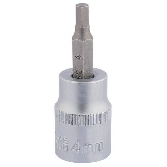 Draper Socket with Hexagonal Bit, 3/8" Sq. Dr., 4mm DRA-16282