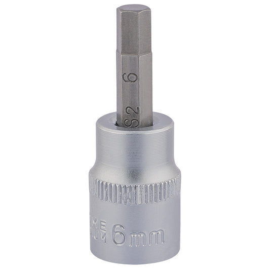 Draper Socket with Hexagonal Bit, 3/8" Sq. Dr., 6mm DRA-16284