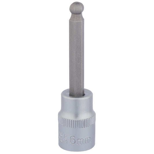Draper Ball End Hexagonal Socket Bits, 3/8" Sq. Dr., 6mm DRA-16289