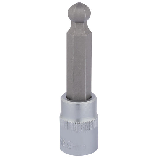 Draper Ball End Hexagonal Socket Bits, 3/8" Sq. Dr., 9mm DRA-16292