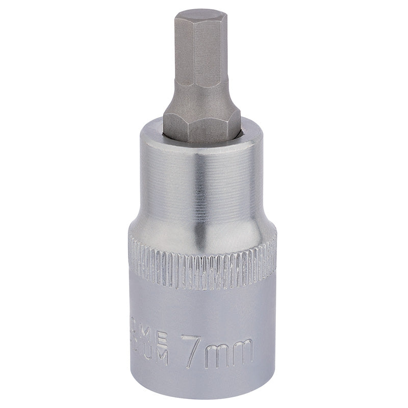 Draper Hexagonal Socket Bits, 1/2" Sq. Dr., 7mm DRA-16300