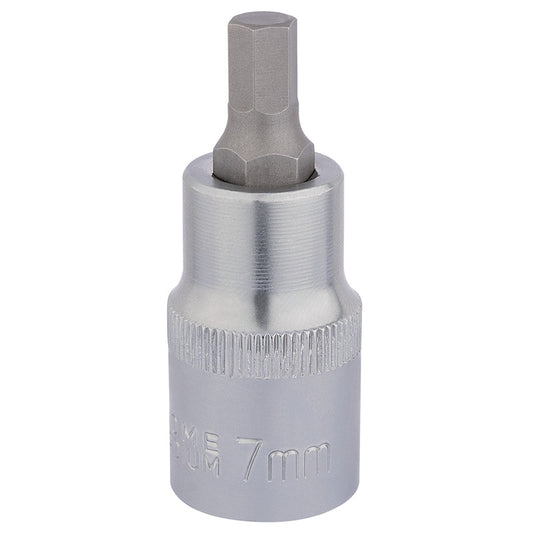 Draper Hexagonal Socket Bits, 1/2" Sq. Dr., 7mm DRA-16300