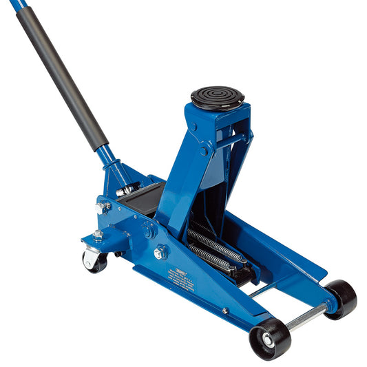 Draper Heavy Duty Trolley Jack with Twin Pistons, 3 Tonne DRA-16407