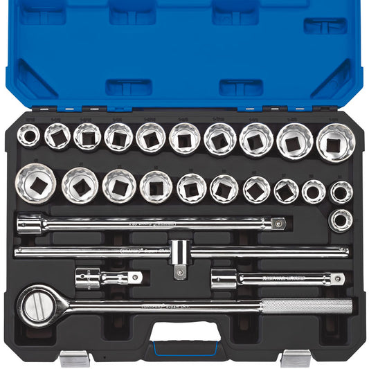 Draper Combined MM/AF Socket Set, 3/4" Sq. Dr. (26 Piece) DRA-16484