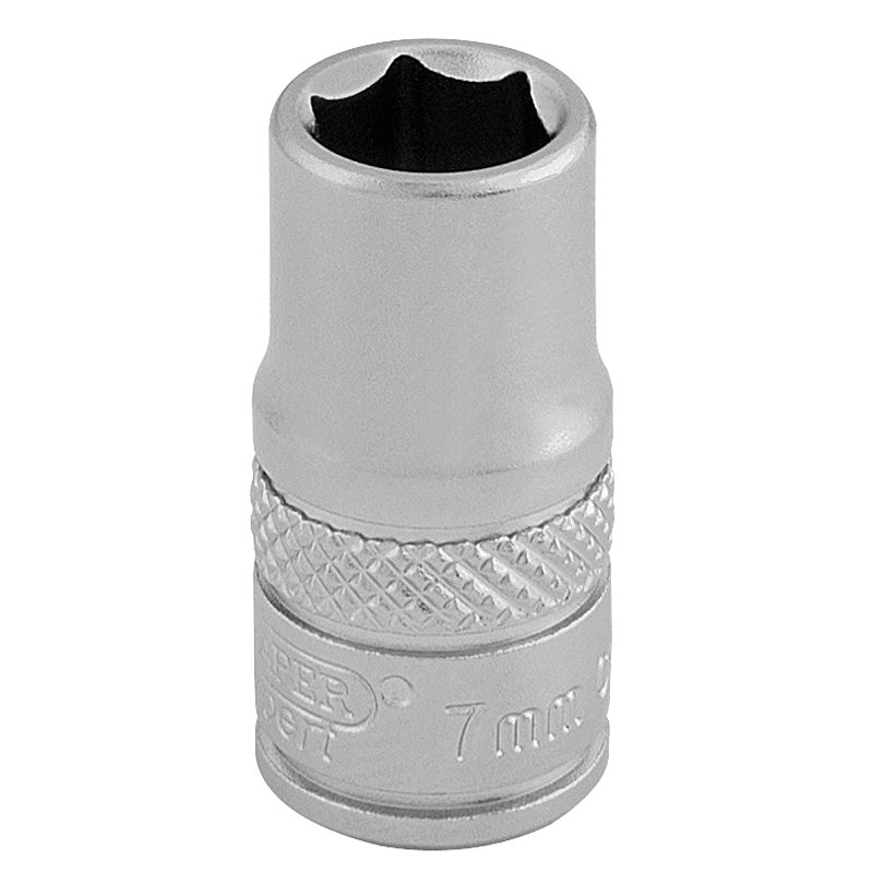 Draper Socket, 1/4" Sq. Dr., 7mm DRA-16511