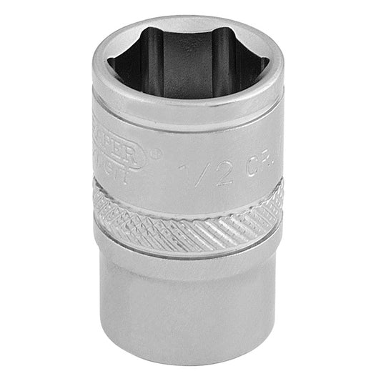 Draper 6 Point Imperial Socket, 3/8" Sq. Dr., 1/2" DRA-16552
