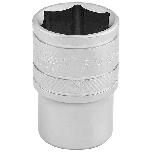 Draper 6 Point Imperial Socket, 1/2" Sq. Dr., 3/4" DRA-16631