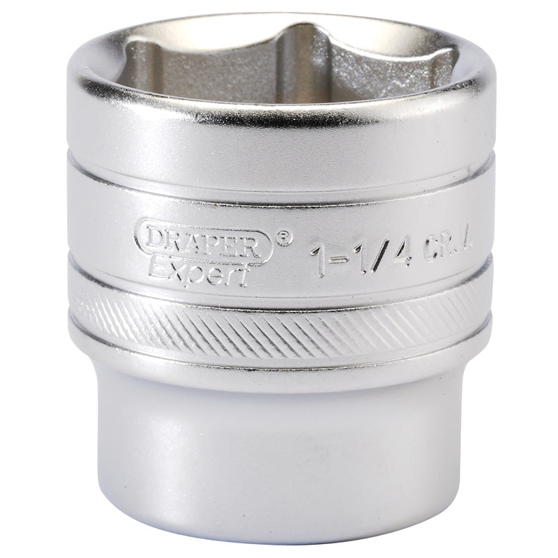 Draper 6 Point Imperial Socket, 1/2" Sq. Dr., 1.1/4" DRA-16639