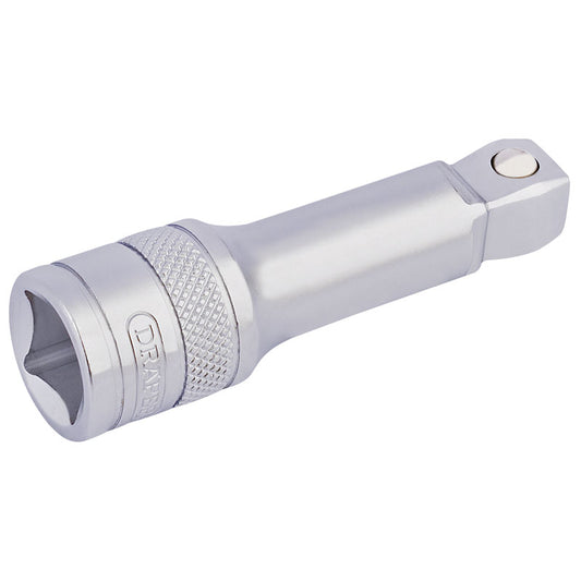 Draper Satin Chrome Wobble Extension Bar, 1/2" Sq. Dr., 75mm DRA-16761