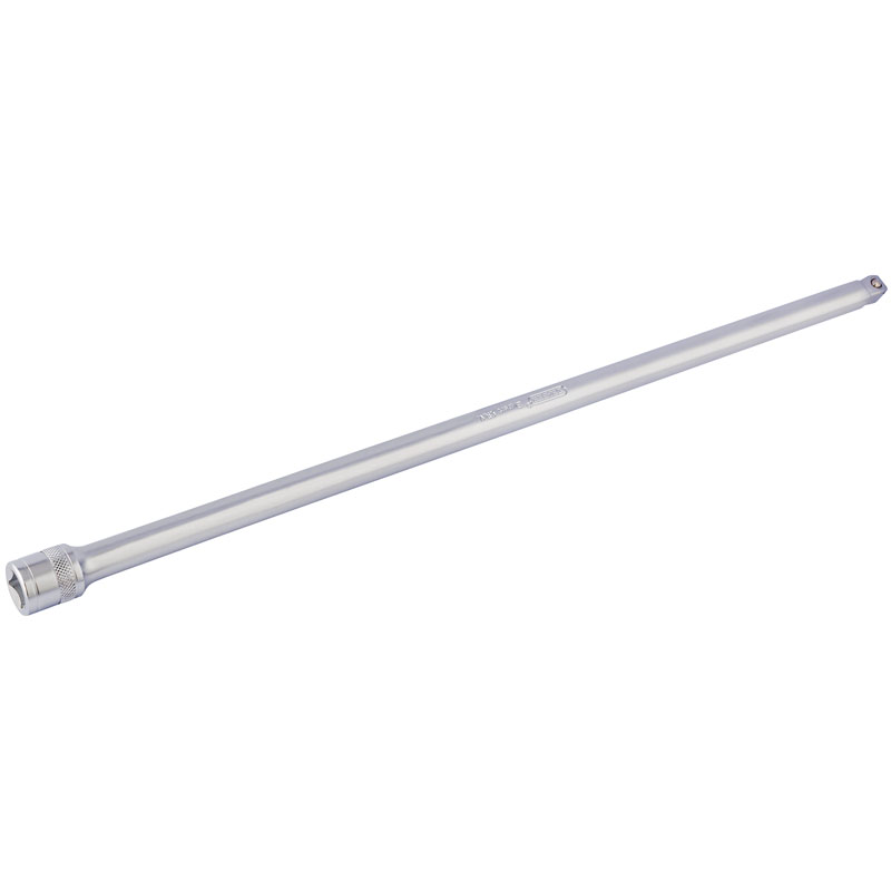 Draper Satin Chrome Wobble Extension Bar, 1/2" Sq. Dr., 500mm DRA-16764